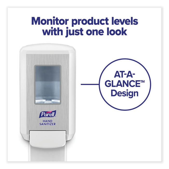 CS4 Hand Sanitizer Dispenser, 1,200 mL, 6.12 x 4.48 x 10.81, White