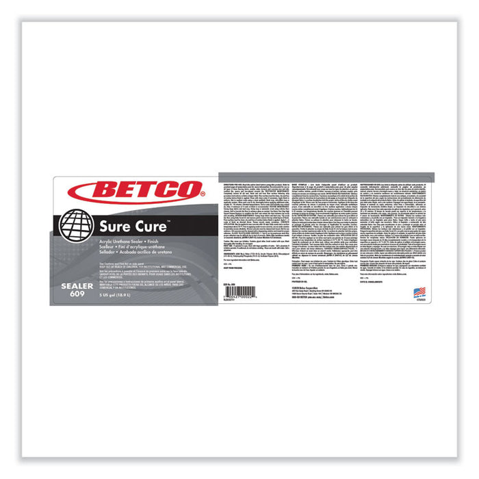 Sure Cure Urethane Fortified Sealer/Finish, 5 gal Bag-in-Box
