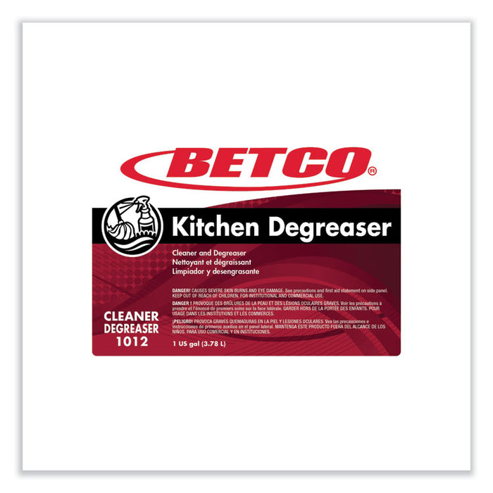 Kitchen Degreaser, 1 gal Bottle, 4/Carton