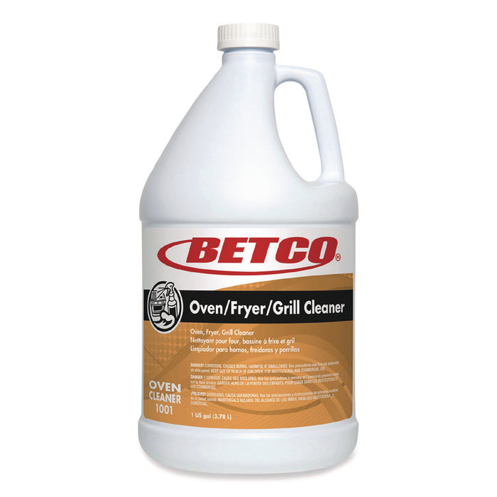 Oven Fryer Grill Cleaner, 1 gal Bottle, 4/Carton