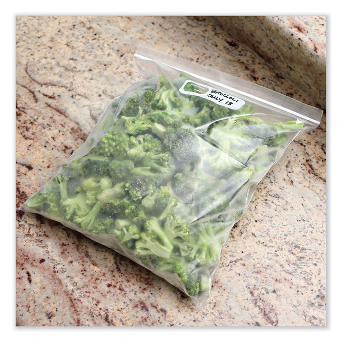 Reclosable Freezer Storage Bags, 1 gal, 10.5" x 11", Clear, 250/Box