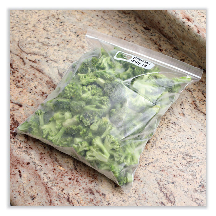 Reclosable Freezer Storage Bags, 2 gal, 13" x 15", Clear, 100/Box