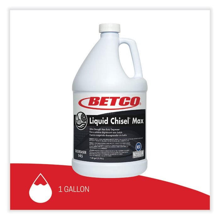 Liquid Chisel Max Non-Butyl Degreaser, 1 gal Bottle, 4/Carton