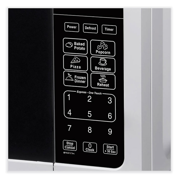 0.7 cu ft Microwave Oven, 700 W, White