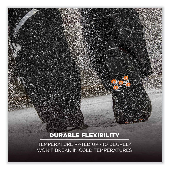 Trex 6310 Adjustable Slip-On Ice Cleats, X-Large, Black, Pair