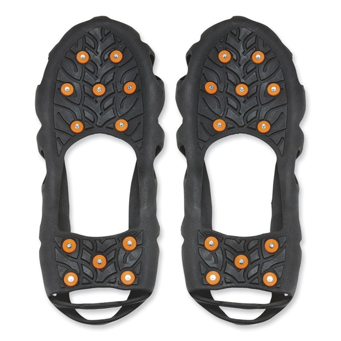 Trex 6304 One-Piece Step-In Full Coverage Ice Cleats, Small, Black, Pair