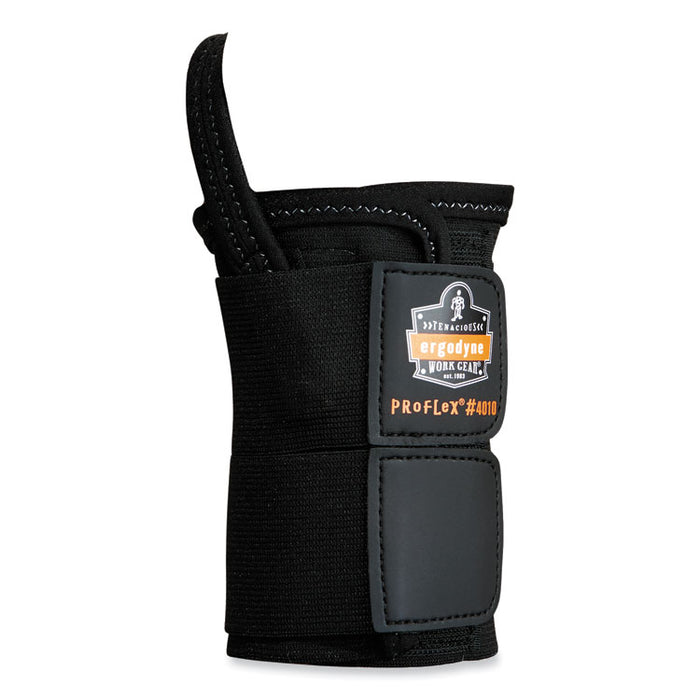 ProFlex 4010 Double Strap Wrist Support, Small, Fits Left Hand, Black