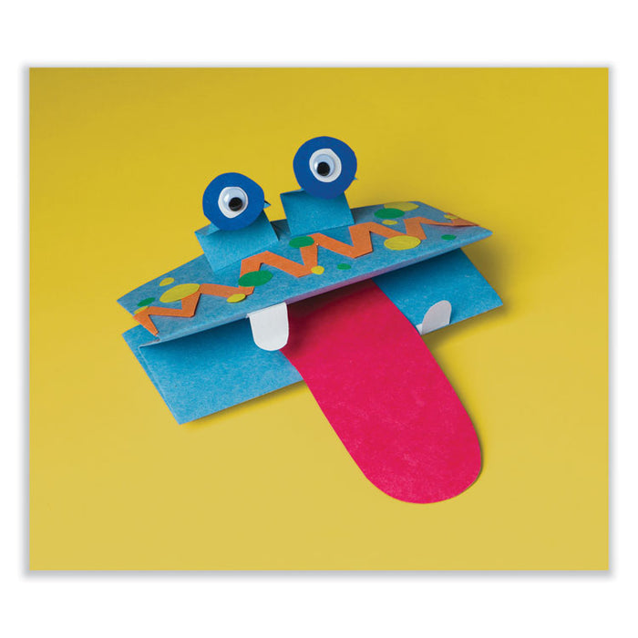 SunWorks Construction Paper, 50 lb Text Weight, 9 x 12, Yellow, 50/Pack