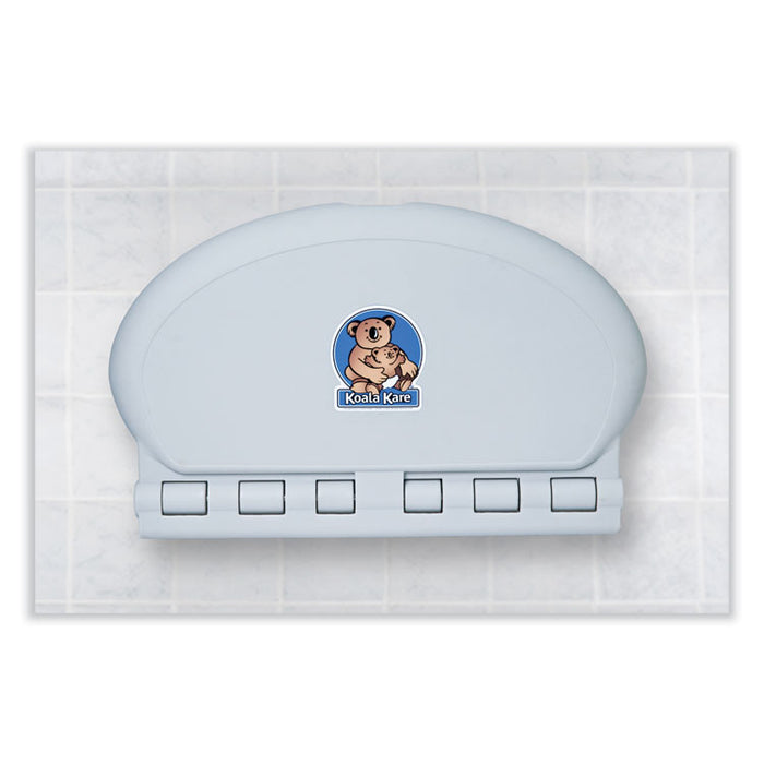 KB208 Oval Wall Mounted, 34 x 21, Gray
