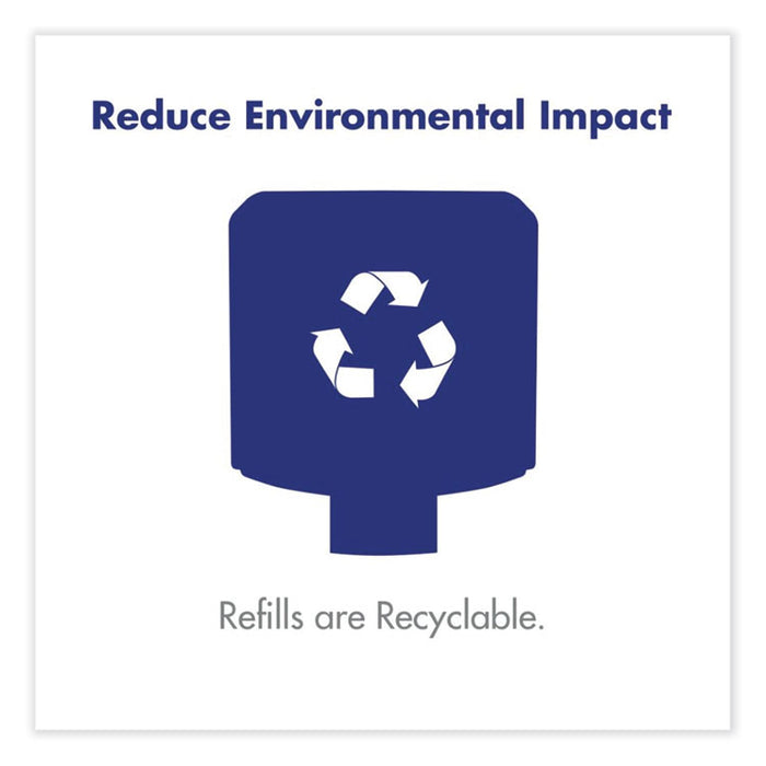 Advanced Hand Sanitizer Foam, For ES4 Dispensers, 1,200 mL Refill, Refreshing Scent, 2/Carton