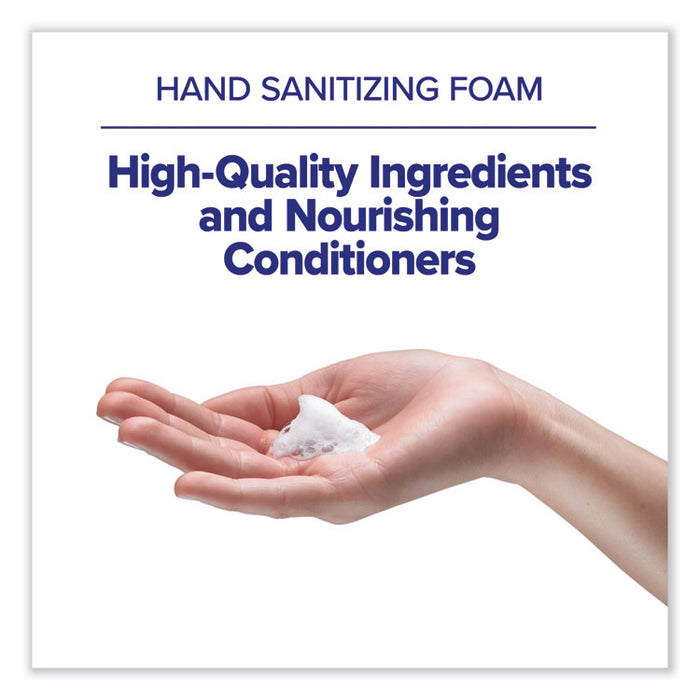 Advanced Hand Sanitizer Foam, For ES6 Dispensers, 1,200 mL Refill, Clean Scent, 2/Carton