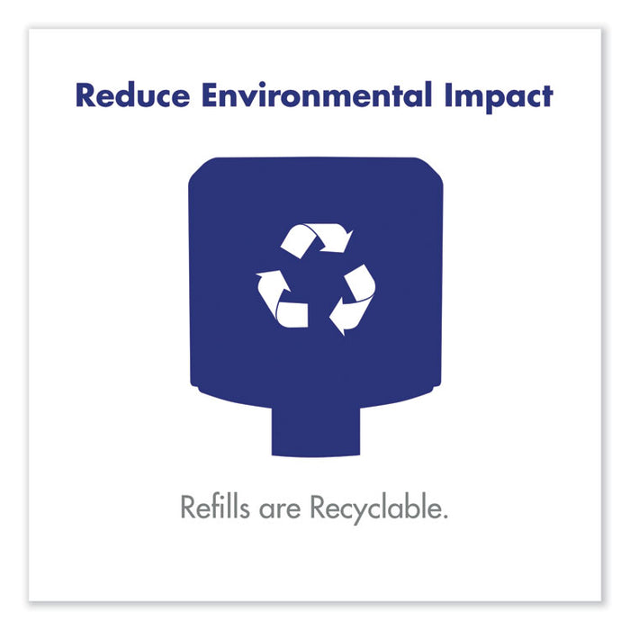 Advanced Hand Sanitizer Foam, For ES6 Dispensers, 1,200 mL Refill, Clean Scent, 2/Carton