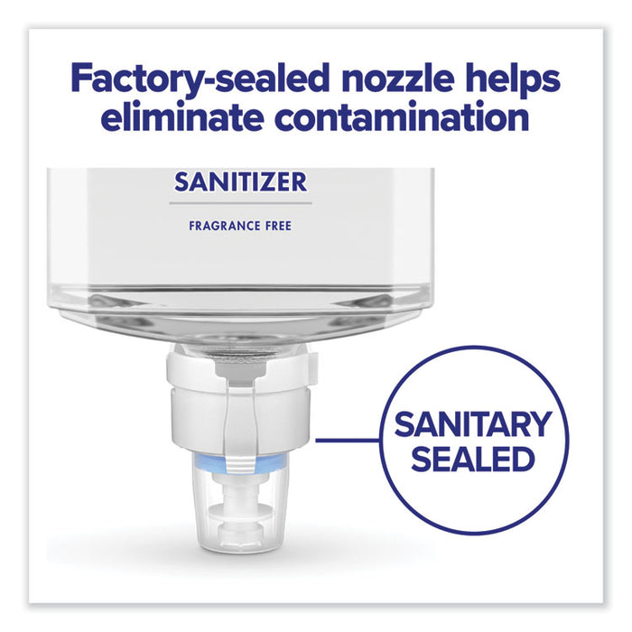 Advanced Hand Sanitizer Gel Refill, 1,200 mL, Clean Scent, For ES8 Dispensers, 2/Carton