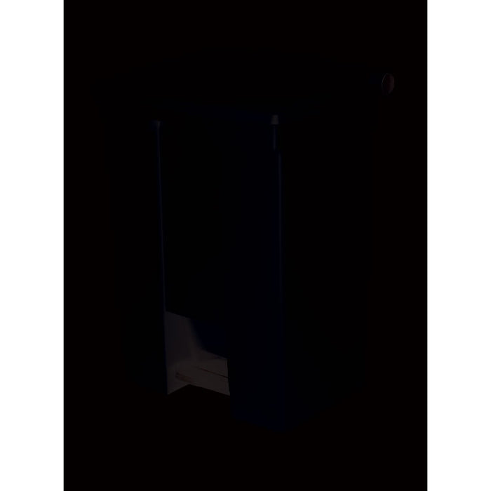 Legacy Step-On Receptacle, 18 gal, Polyethylene, Beige