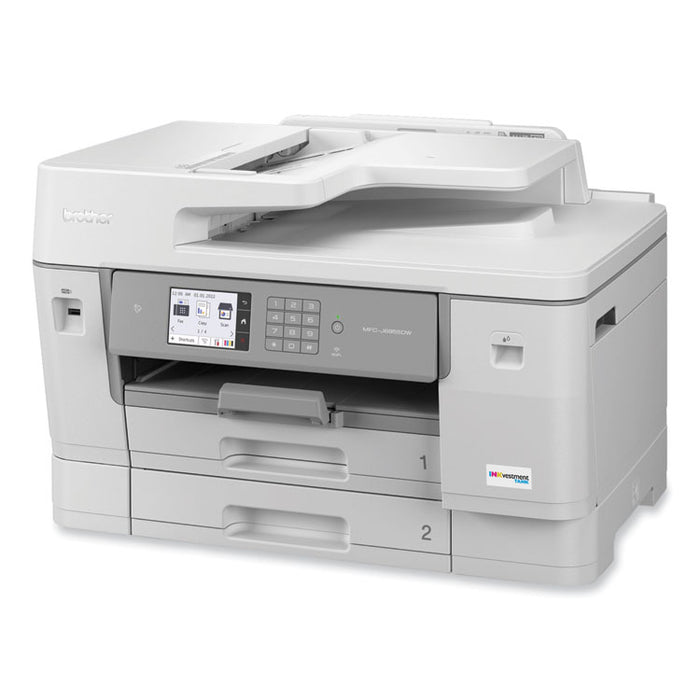 MFC-J6955DW INKvestment Tank All-in-One Color Inkjet Printer, Copy/Fax/Print/Scan