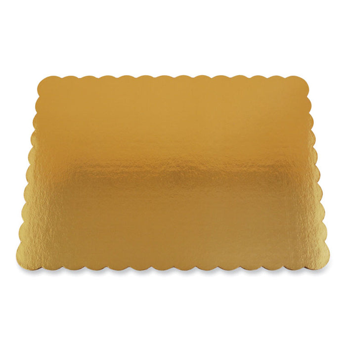 Gold Cake Pads, 14 x 10, Gold, Paper, 50/Carton