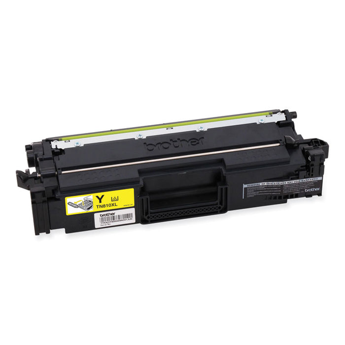 TN810XLY High-Yield Toner, 9,000 Page-Yield, Yellow