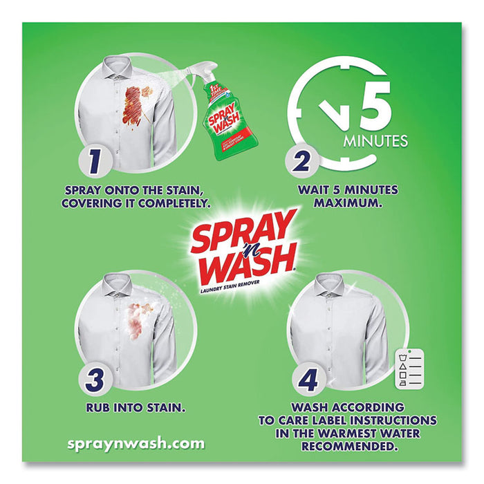 Stain Remover, Unscented, 22 oz Spray Bottle