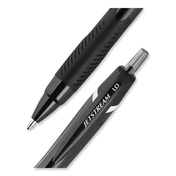 Jetstream Elements Hybrid Gel Pen, Retractable, Medium 1 mm, Assorted Ink and Barrel Colors, 12/Pack