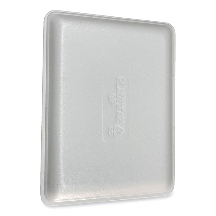 Meat Trays, #9P, 12.25 x 9.25 x 0.62, White, Foam, 200/Carton