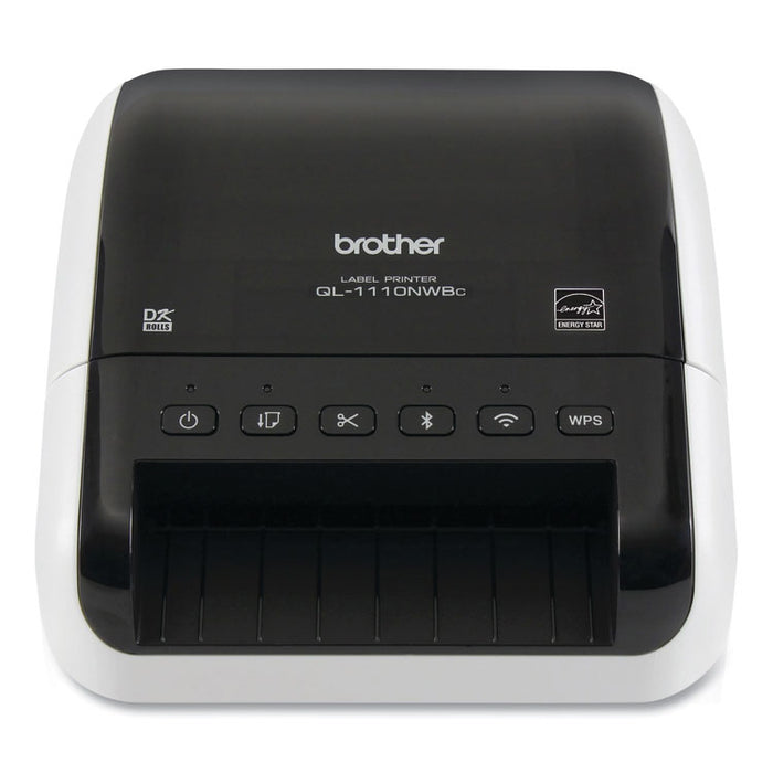 QL-1110NWBC Wide Format Professional Label Printer, 69 Labels/min Print Speed, 5.9 x 6.7 x 8.7