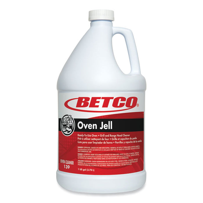 Oven Jell Cleaner, 1 gal Bottle, 4/Carton