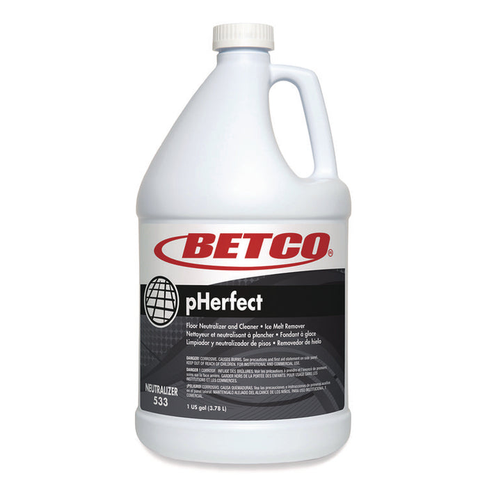 pHerfect Floor Neutralizer and Cleaner, 1 gal Bottle, 4/Carton