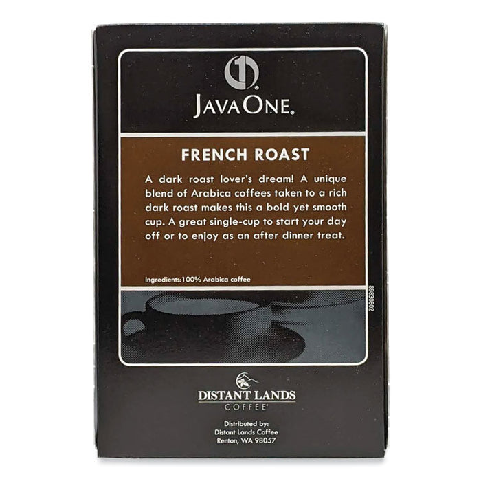 Coffee Pods, French Roast, Single Cup, 14/Box