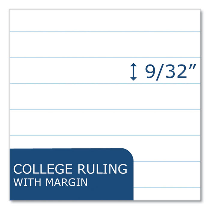 Environotes BioBased Notebook, 1-Subject, Medium/College Rule, Randomly Assorted Earthtone Cover Color, (70) 11 x 8.5 Sheets