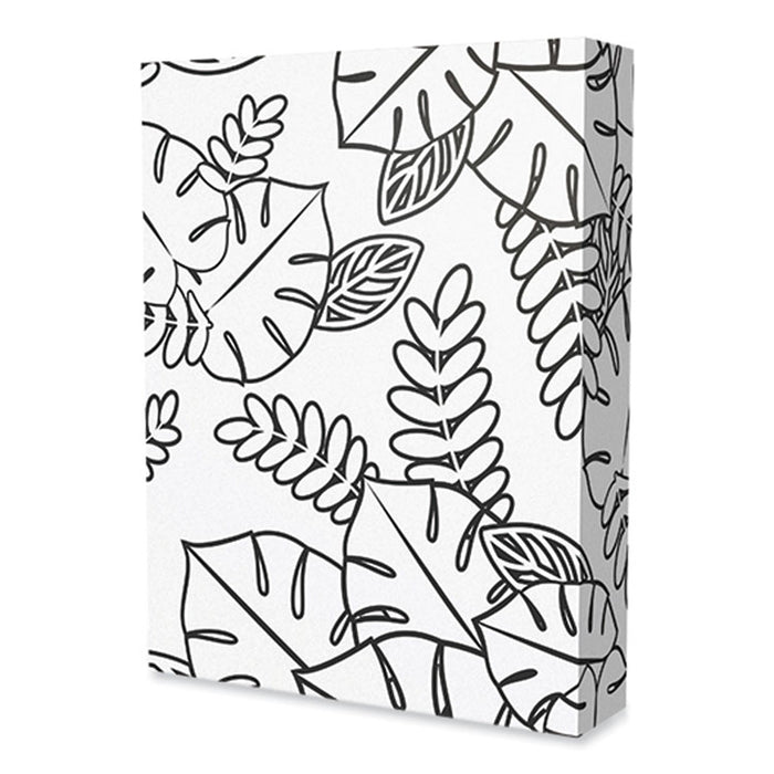30% Recycled Colored Paper, 20 lb Bond Weight, 8.5 x 11, Salmon, 500/Ream