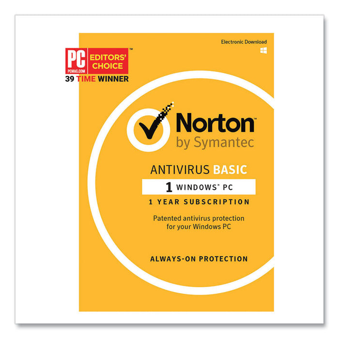 AntiVirus Basic Software, For 1 User