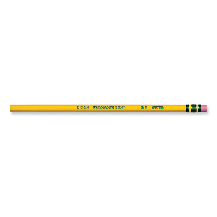 Pencils, HB (#2), Black Lead/Yellow Barrel, 72/Pack