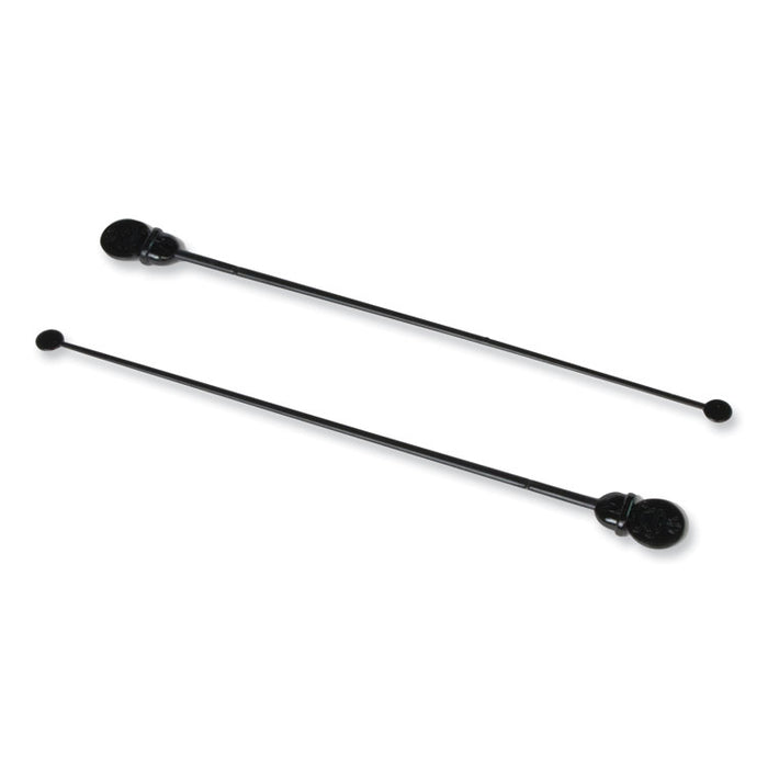 Beverage Plugs, Black, 200/Box, 10 Boxes/Carton