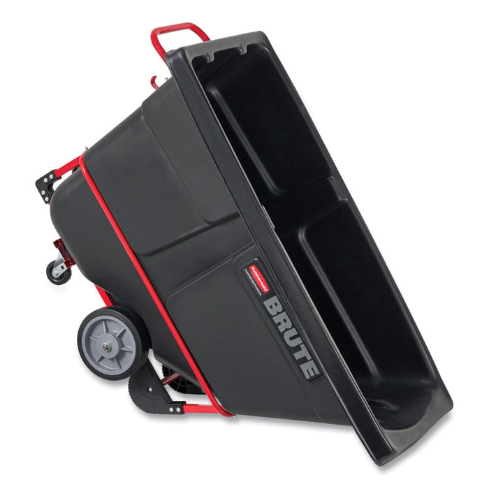 2 cu yd BRUTE Rotomolded Tilt Truck, 2,300 lb Capacity, Black