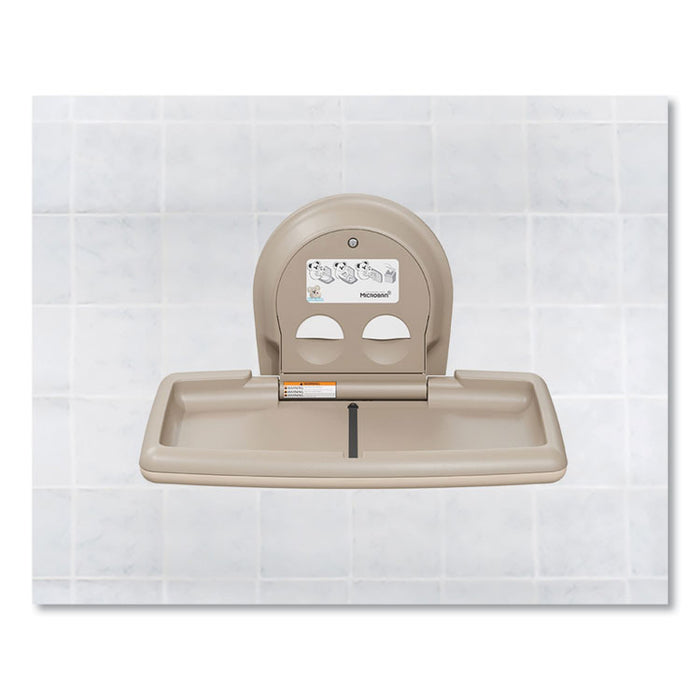 Baby Changing Station, 36.5 x 54.25, Beige