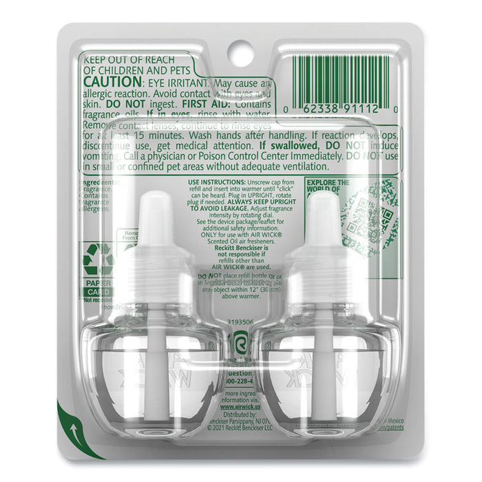 Scented Oil Refills, Summer Delights, 0.67 oz, 2/Pack