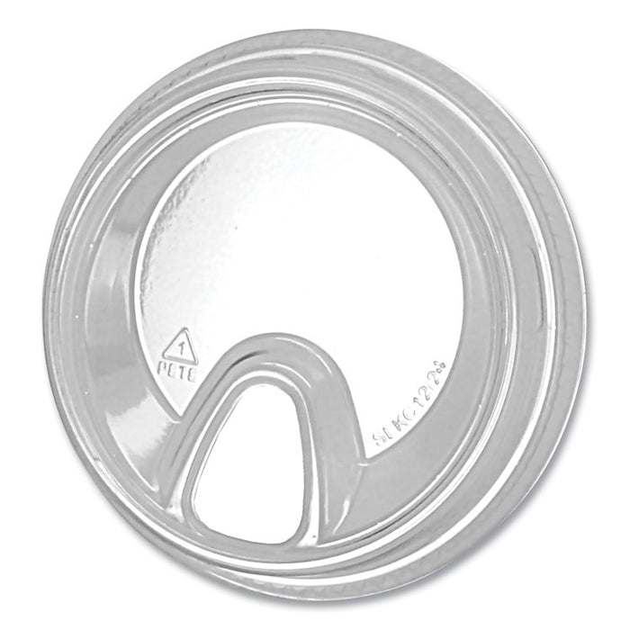 Greenware Cold Drink Lids, Sip Lid, Fits 12 oz to 24 oz Cold Cups, Plastic, Clear, 1,000/Carton
