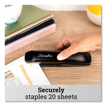Load image into Gallery viewer, Standard Eco Full Strip Desk Stapler, 15-Sheet Capacity, Black
