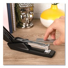 Load image into Gallery viewer, Standard Eco Full Strip Desk Stapler, 15-Sheet Capacity, Black
