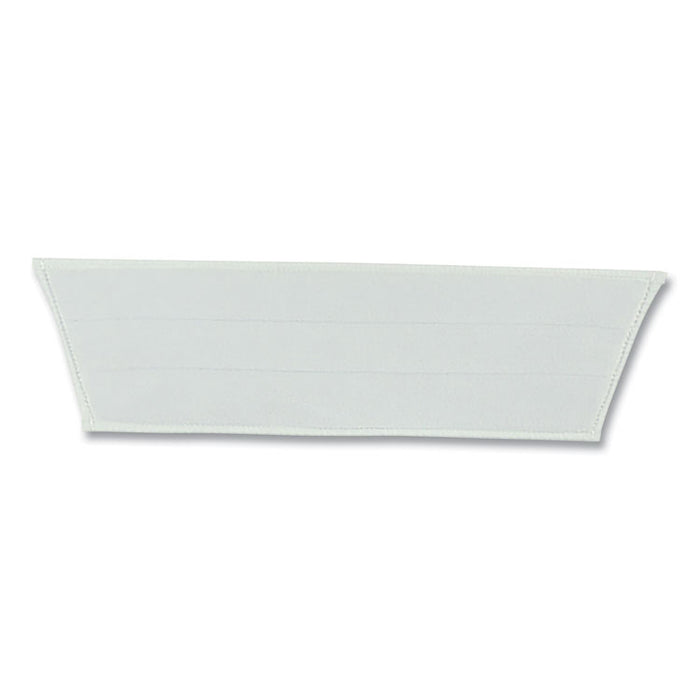 Excella Finishing Pad, Microfiber, 26", White, 5/Pack
