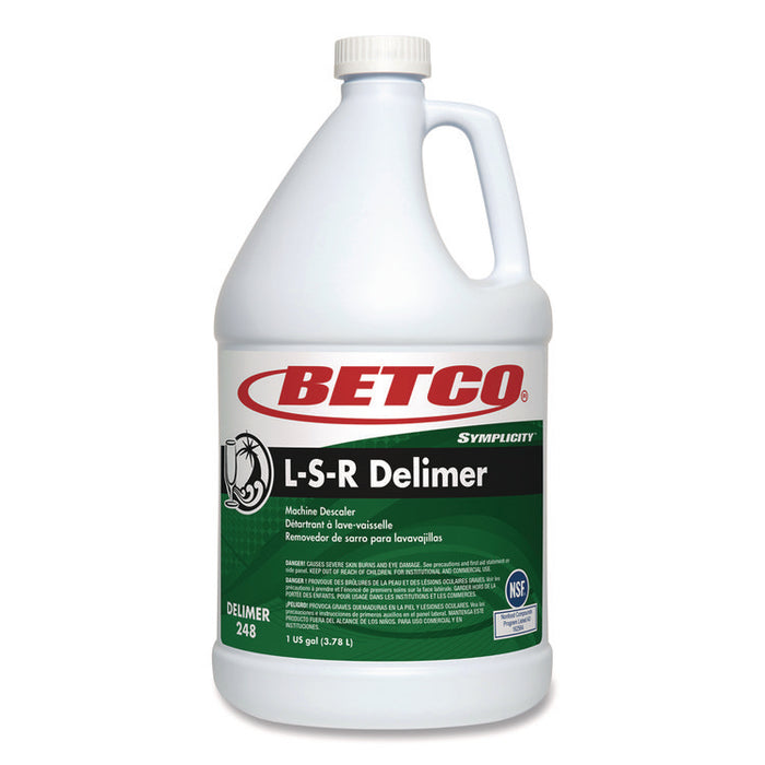 L S R Delimer, 1 gal Bottle, 4/Carton