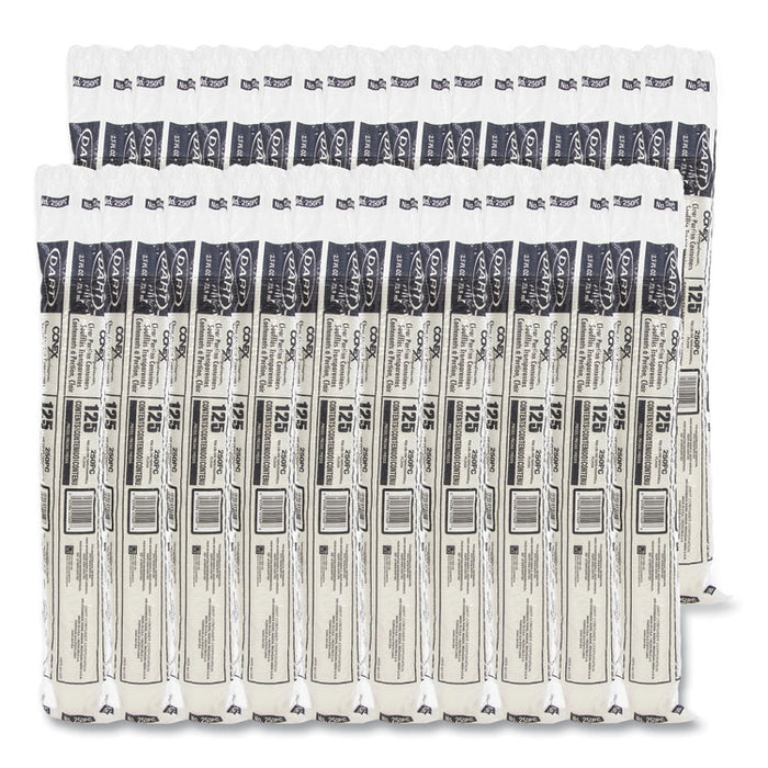 Conex Complements Portion/Medicine Cups, 2.5 oz, Plastic, Clear, 125/Bag, 20 Bags/Carton