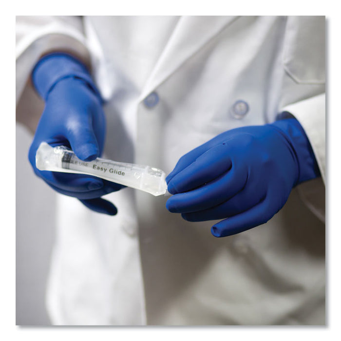 Latex Exam Gloves, Powder-Free, X-Large, 13 mil Thick, 11.6" Long, Blue, 50/Box, 10 Boxes/Carton