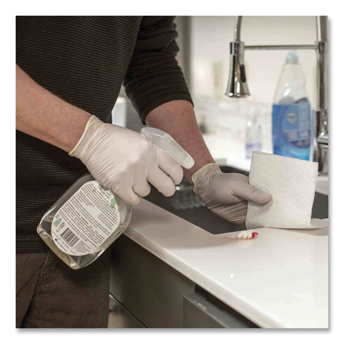 Latex Disposable Gloves, Powder-Free, Small, 4 mil Thick, 9.5" Long, Ivory, 100/Box, 10 Boxes/Carton