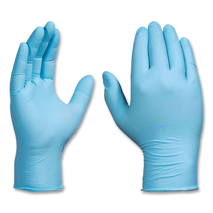 Industrial Nitrile Gloves, Powder-Free, XX-Large, 5 mil Thick, 9.5" Long, Blue, 100/Box, 10 Boxes/Carton