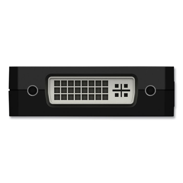 USB-C Video Adapter, DisplayPort/DVI/HDMI/USB-C/VGA, 4.33" Black