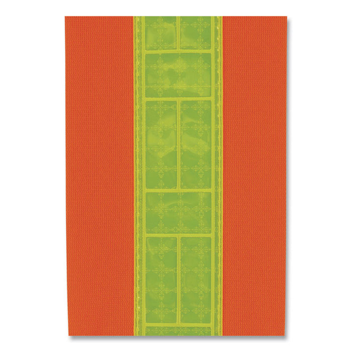 GloWear 8140BA Class 1 Breakaway Sash, Polyester, Medium/Large, Orange