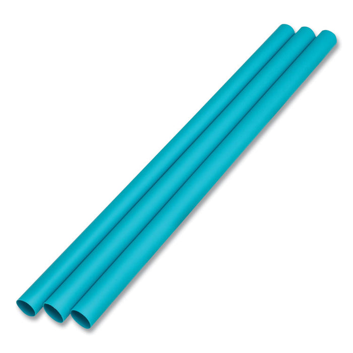 Marine Biodegradable Straws, Boba Straw, 9", Ocean Blue, 720/Carton