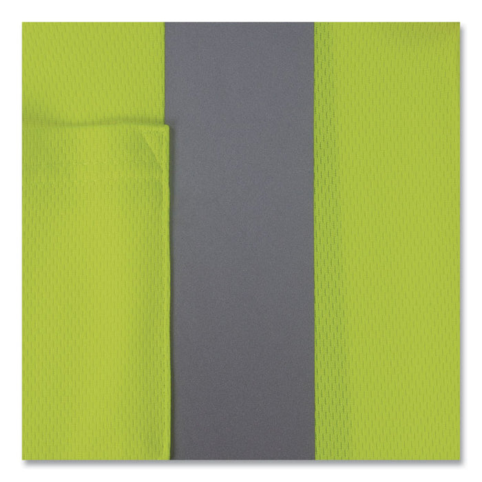GloWear 8295 Class 2 Hi-Vis Polo Shirt, X-Large, Lime