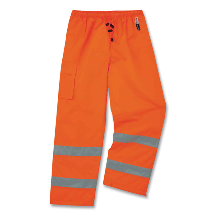 GloWear 8925 Class E Hi-Vis Thermal Pants, Small, Orange